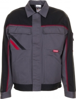 Bundjacke Highline schiefer/schwarz/rot